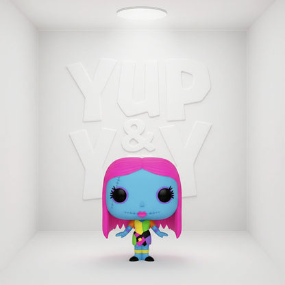 Funko Pop! Keychains: The Nightmare Before Christmas Blacklight Series - Sally