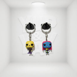 Funko Pop! Keychains: The Nightmare Before Christmas Blacklight Series - Sally