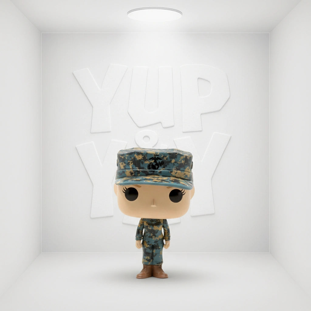 Funko Pop! Military - USMC Marine (Female Camo Ver. #2)