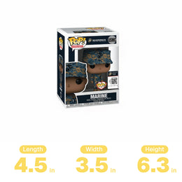 Funko Pop! Military - USMC Marine (Female Camo Ver. #2)