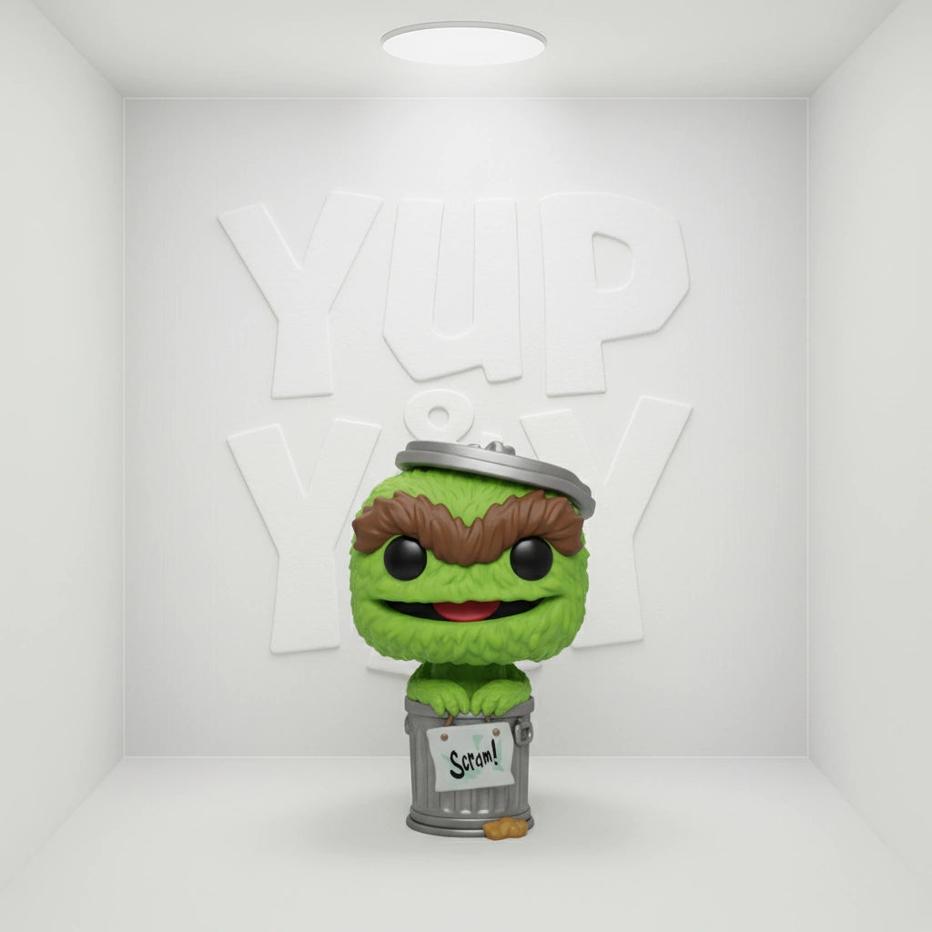 Funko Pop! Pin: Sesame Street - Oscar The Grouch (Chase) #05