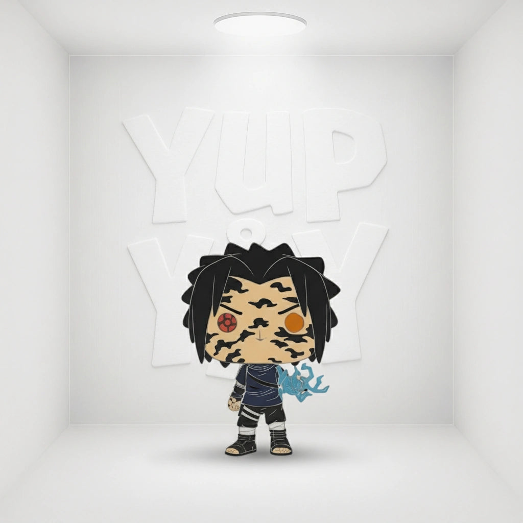 Funko Pop! Pins: Naruto Shippuden - Sasuke (Curse Mark) #17