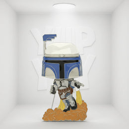 Funko POP! Pin, Star Wars # 20, Jango Fett, New in Sealed Package