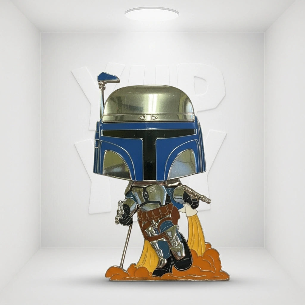 Funko POP! Pin, Star Wars # 20, Jango Fett, New in Sealed Package