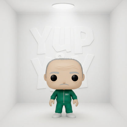 Funko Pop Television! Netflix Squid Game: Player 001: Oh IL-Nam #1223