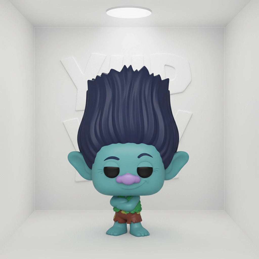 Funko Pop Movies! Trolls World Tour: Branch #880 (Chase)