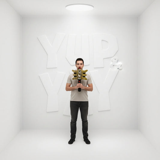 Power Rangers ZEO Legacy Golden Power Staff Roleplay Toy