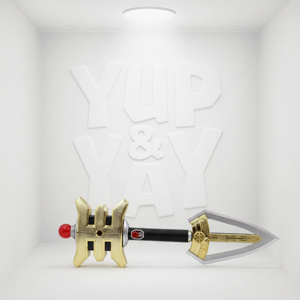 Power Rangers ZEO Legacy Golden Power Staff Roleplay Toy