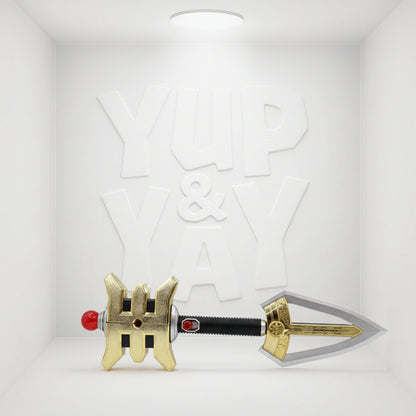 Power Rangers ZEO Legacy Golden Power Staff Roleplay Toy