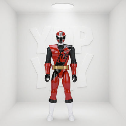 Bandai Power Rangers Ninja Steel 12-Inch Red Ranger Action Figure