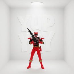 Bandai Power Rangers Ninja Steel 12-Inch Red Ranger Action Figure