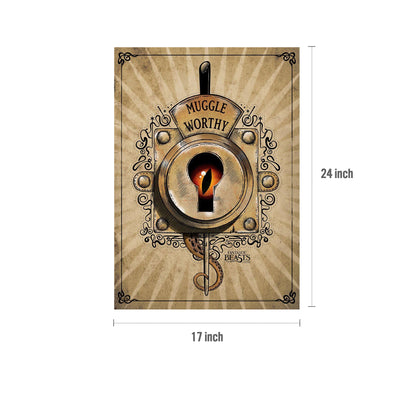 Trend Setters Fantastic Beasts (Muggle Worthy) MightyPrint Wall Art