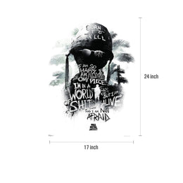 Full Metal Jacket (I Am Not Afraid) MightyPrint Wall Art