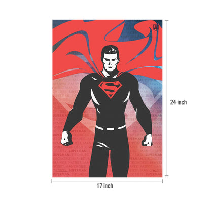 MightyPrint DC Comics Justice League Movie (Superman Words) Poster
