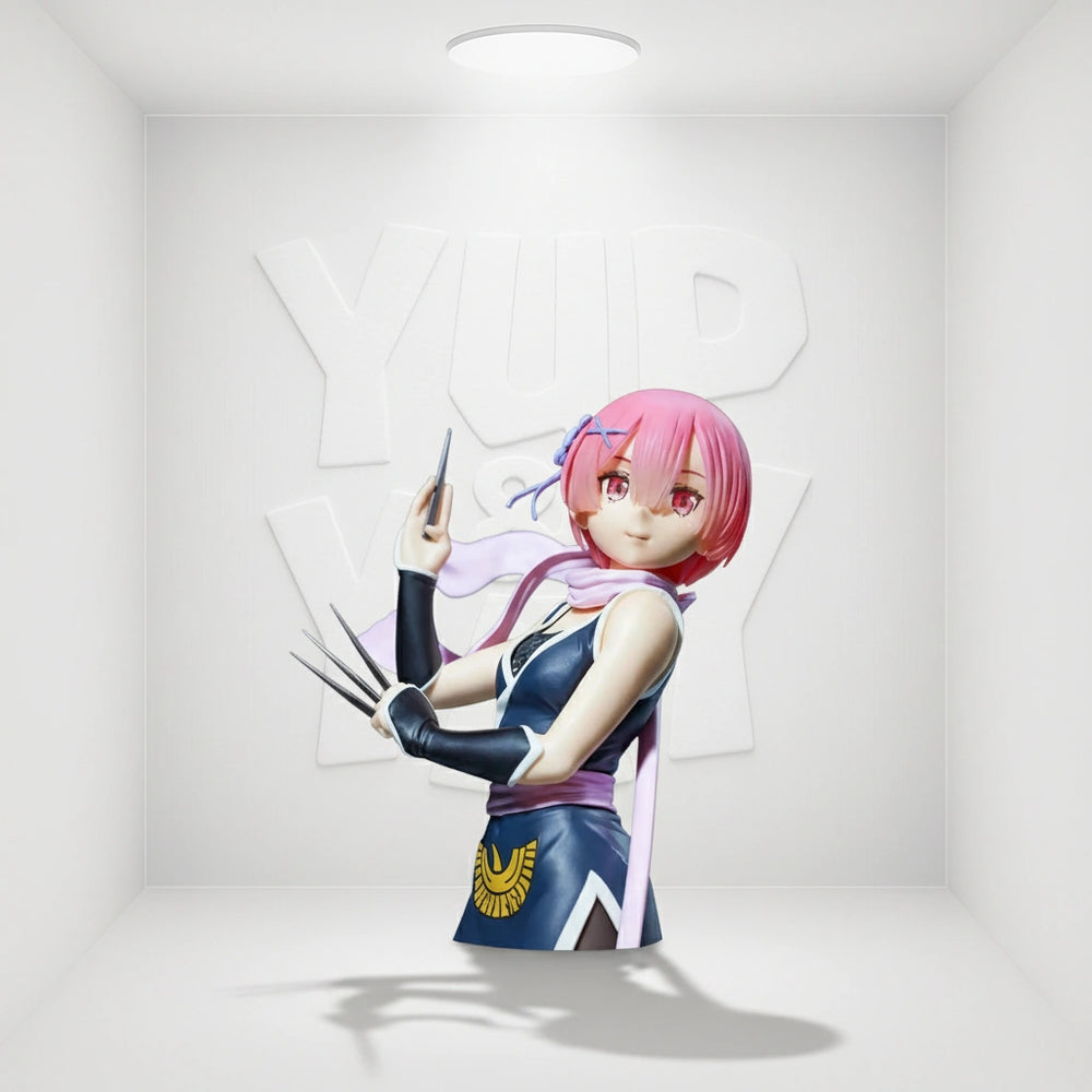 Re Zero Spm Super-premium Figure Ram Kunoichi Ver. Sega