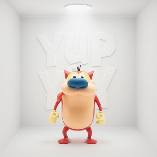 Super7 Ultimates 7-inch Series Ren & Stimpy Action Figure - Stimpy