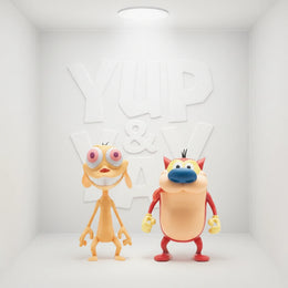Super7 Ultimates 7-inch Series Ren & Stimpy Action Figure - Stimpy