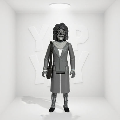 Super 7 Reaction 3.75" Action Figure: They Live - Female Ghoul ("Submit" Black & White Ver.)