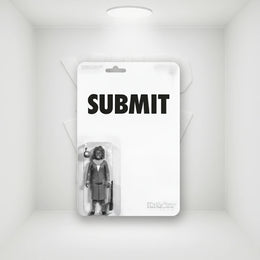 Super 7 Reaction 3.75" Action Figure: They Live - Female Ghoul ("Submit" Black & White Ver.)