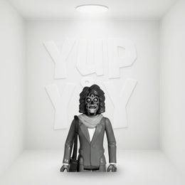 Super 7 Reaction 3.75" Action Figure: They Live - Female Ghoul ("Submit" Black & White Ver.)