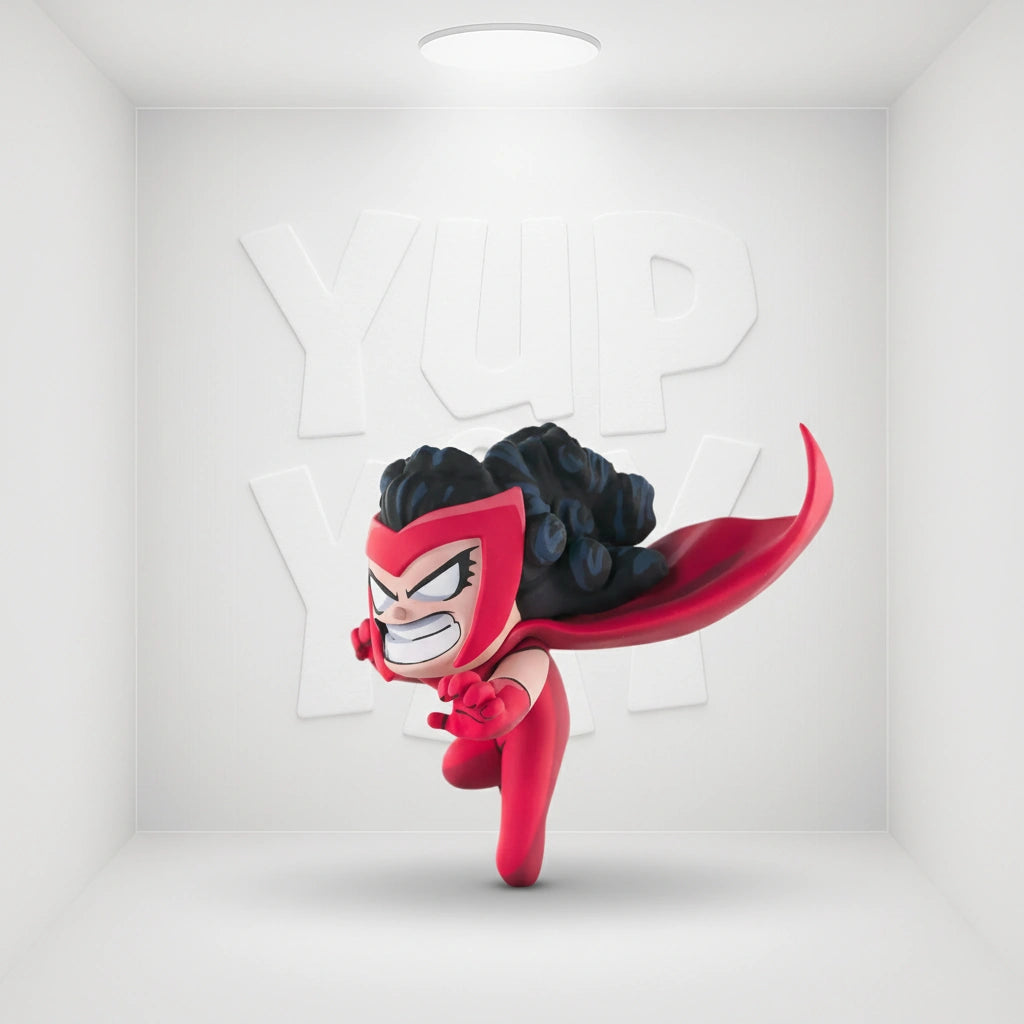 Scarlet Witch Animated Style Statue