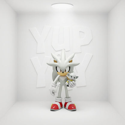 Sonic Die-Cast Vehicle Wave 2 - Silver the Hedgehog - Lightron