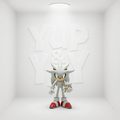 Sonic Die-Cast Vehicle Wave 2 - Silver the Hedgehog - Lightron