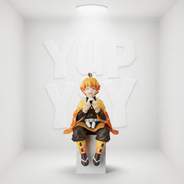 SEGA Demon Slayer: Kimetsu no Yaiba: Tip n Pop Prize Figure - Zenitsu Agatsuma (Normal Color Ver.)