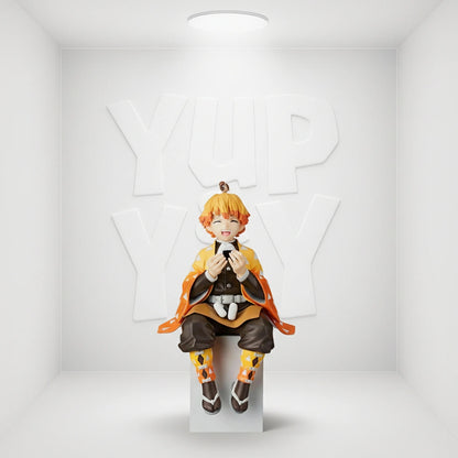 SEGA Demon Slayer: Kimetsu no Yaiba: Tip n Pop Prize Figure - Zenitsu Agatsuma (Normal Color Ver.)