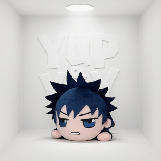 SEGA Jujutsu Kaisen Nesoberi Lay-Down SP Plush - Megumi Fushiguro (Open Mouth Ver.)