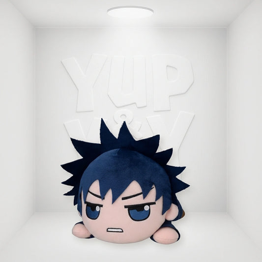 SEGA Jujutsu Kaisen Nesoberi Lay-Down SP Plush - Megumi Fushiguro (Open Mouth Ver.)