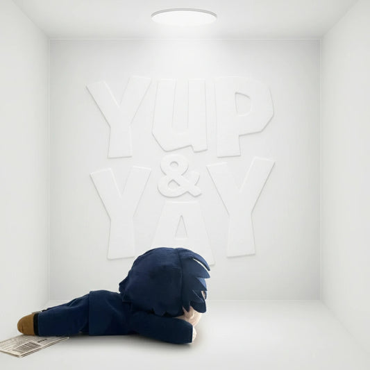 SEGA Jujutsu Kaisen Nesoberi Lay-Down SP Plush - Megumi Fushiguro (Open Mouth Ver.)