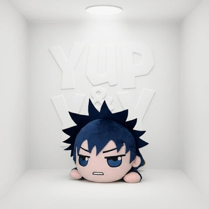 SEGA Jujutsu Kaisen Nesoberi Lay-Down SP Plush - Megumi Fushiguro (Closed Mouth Ver.)