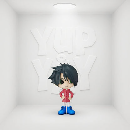 SEGA The Promised Neverland Tip 'n' Pop Prize Figure - Ray (Red Coat Color Ver.)