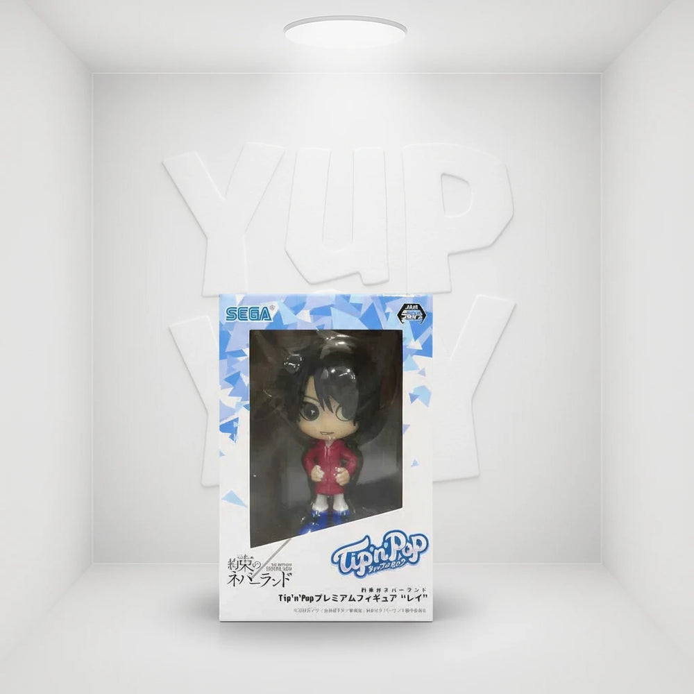 SEGA The Promised Neverland Tip 'n' Pop Prize Figure - Ray (Red Coat Color Ver.)