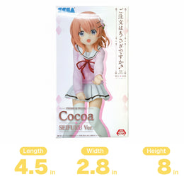 SEGA Is The Order a Rabbit?? - Cocoa (Seifuku Uniform Ver.) LPM Prize Figure