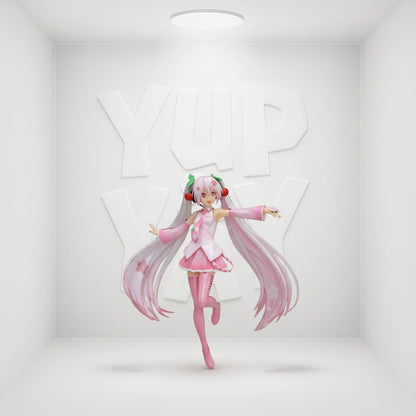 Sega Vocaloid: Hatsune Miku SPM Figure - Sakura Miku Ver. 2