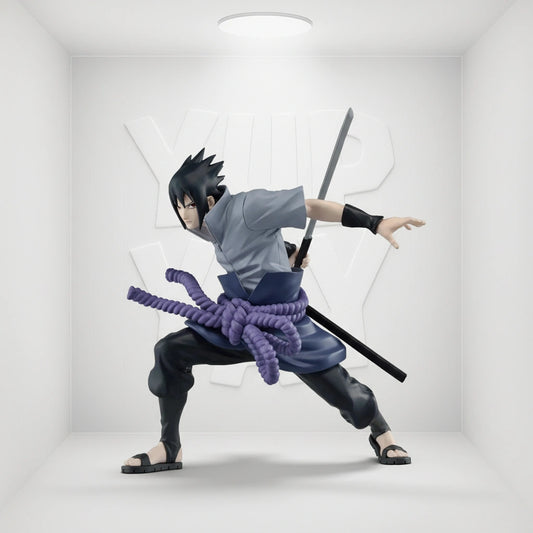 Naruto Shippuden 6 Inch Static Figure Vibration Stars - Sasuke Uchiha