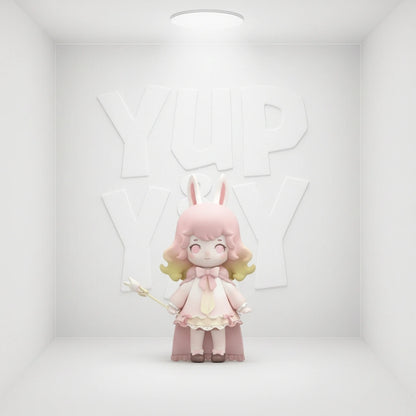 SimonToys Liroro Animal Kingdom Series Trading Figure Blind Box Display Set of 8