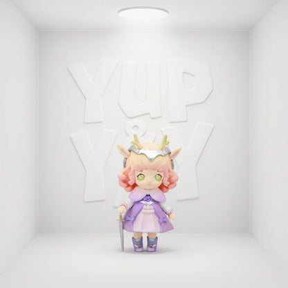 SimonToys Liroro Pink Castle Series Trading Figure Blind Box Display (Case of 6)