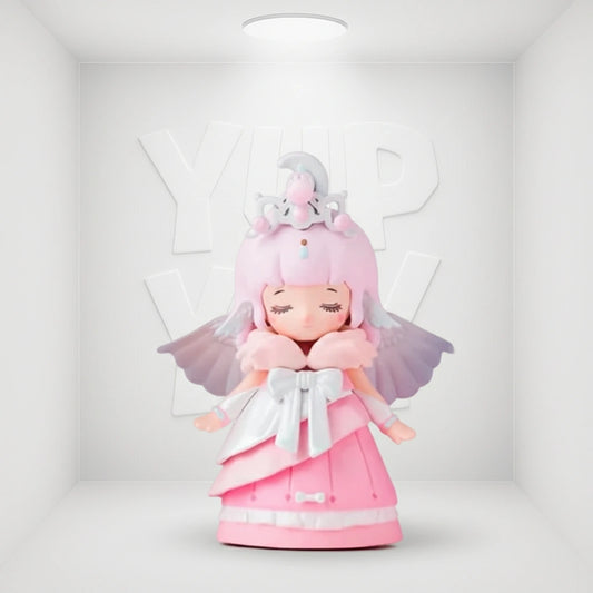 SimonToys Liroro Pink Castle Series Trading Figure Blind Box Display (Case of 6)