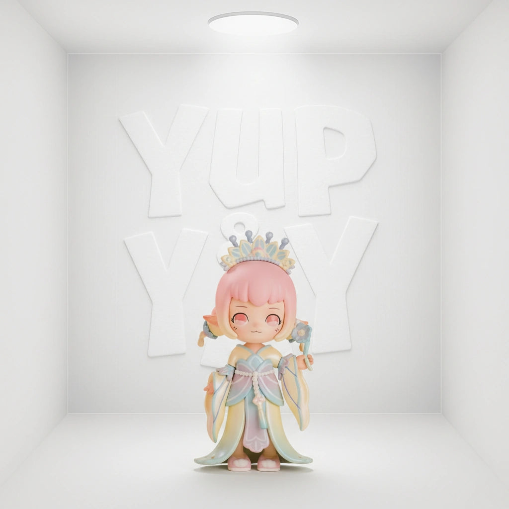 SimonToys Rooyie Treasure Fairy Series Trading Figure Blind Box Display (Case of 9)