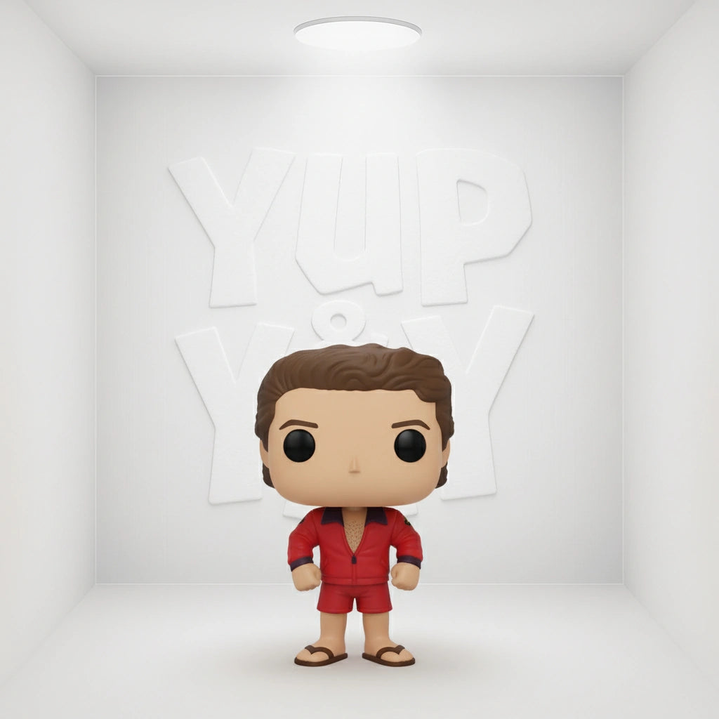 Funko Pop! Baywatch Mitch Buchannon #445 - A Classic TV Icon Vinyl Figure