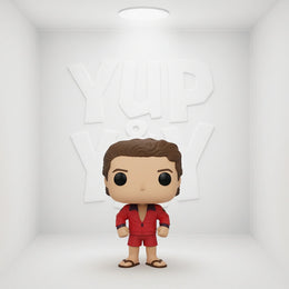 Funko Pop! Baywatch Mitch Buchannon #445 - A Classic TV Icon Vinyl Figure