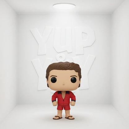 Funko Pop! Baywatch Mitch Buchannon #445 - A Classic TV Icon Vinyl Figure