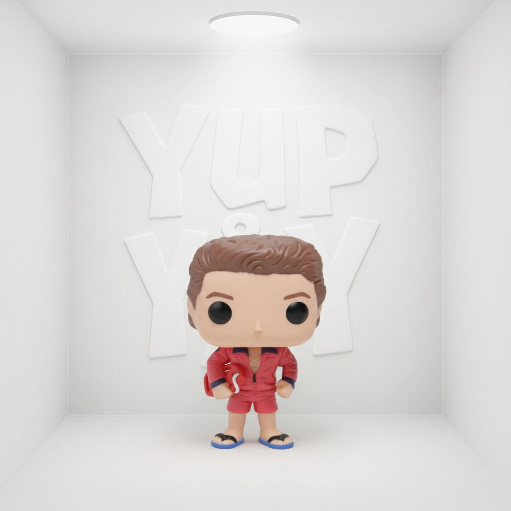 Funko Pop! Baywatch Mitch Buchannon #445 - A Classic TV Icon Vinyl Figure