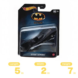 Hot Wheels Batman 1989 Batmobile Vehicle Diecast Model