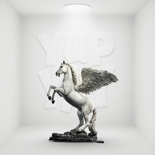 Star Ace Toys Pegasus The Flying Horse Polyresin Statue with Diorama