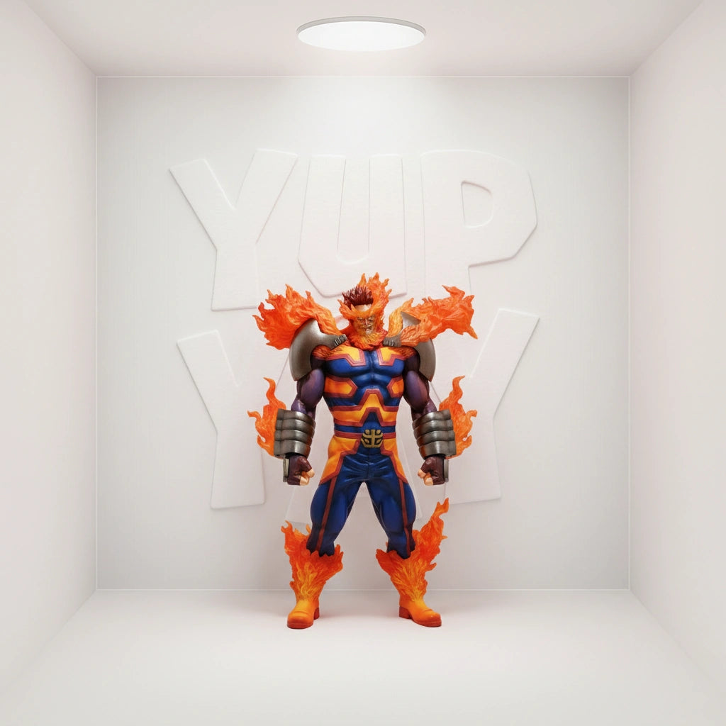 Bandai My Hero Academia The Movie - World Heroes Mission - Endeavor - Masterlise Extra