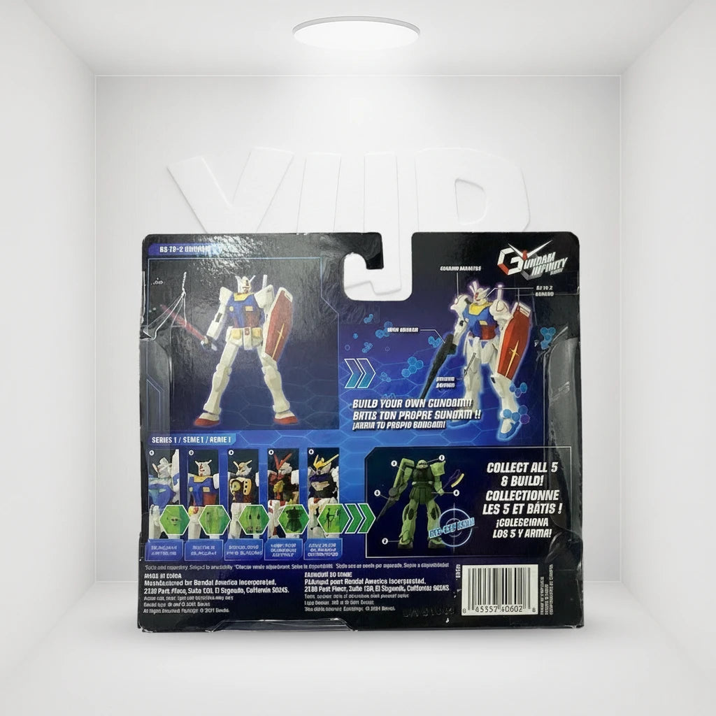 Bandai Gundam Infinity 4.5" RX-78-2 Gundamn Action Figure